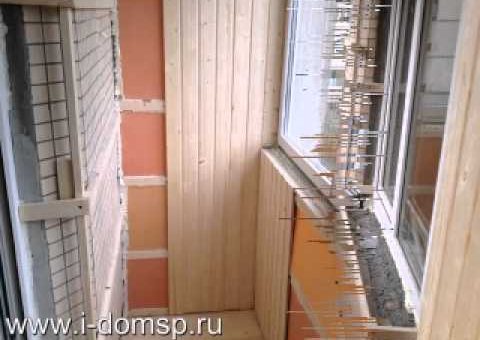 Видео как обшить вагонкой балкон