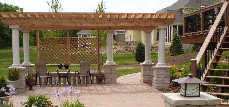 Виды пергол – что это такое, фото в ландшафтном дизайне + пошаговая инструкция изготовления перголы для вьющихся растений своими руками