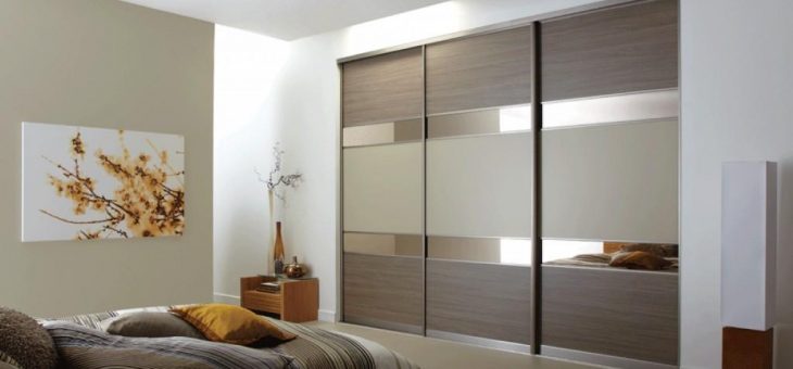 Встроенные шкафы купе в спальню фото