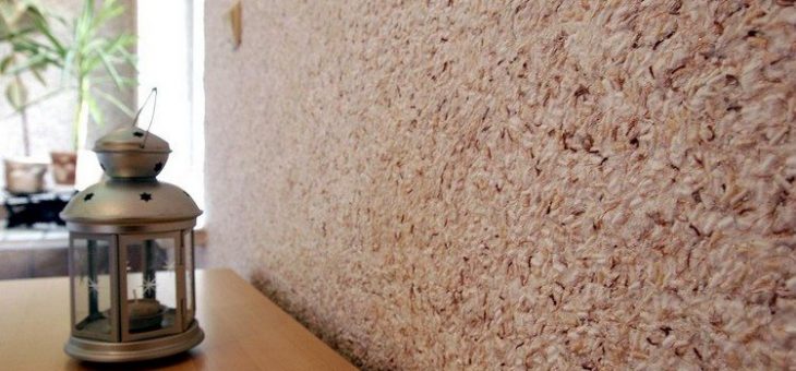 Жидкие обои декор стен