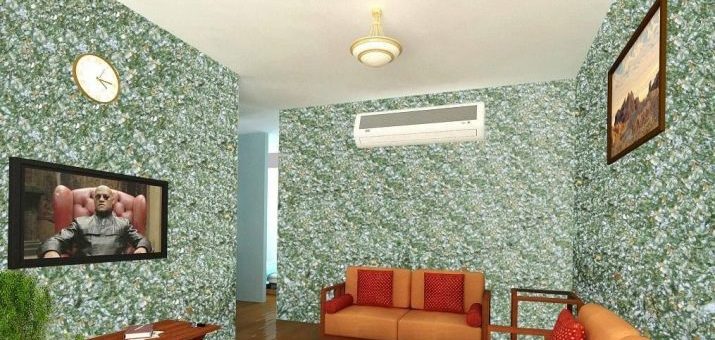 Жидкие обои в спальню – что это такое, недостатки в использовании, идеи оформления интерьеров комнат жидкими обоями в обычных квартирах, варианты на потолок, отзывы