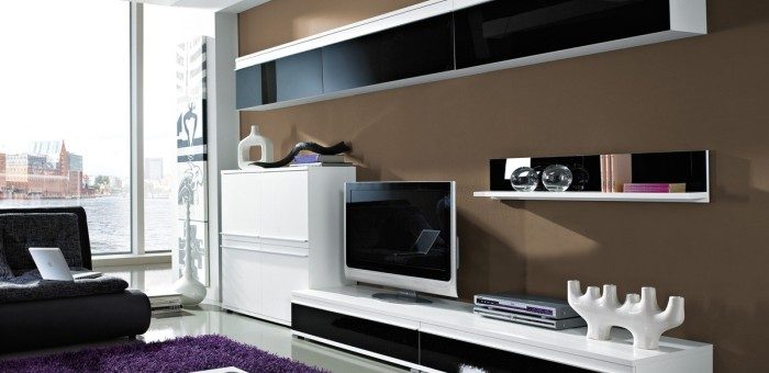 Зона телевизора в гостиной – 20 ультрасовременных гостиных с максимально удобным оформлением зоны для просмотра телевизора